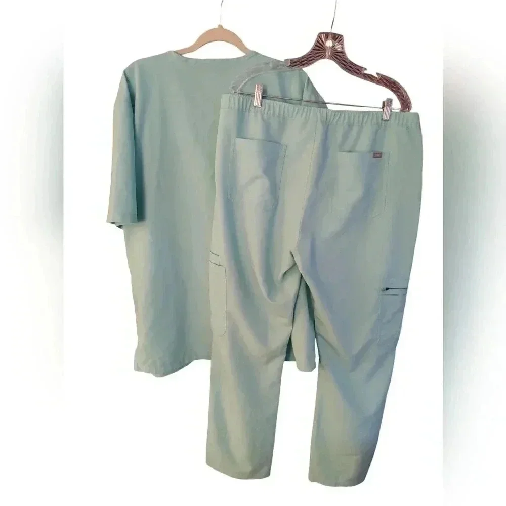 Figs limited edition mens Cairo scrub bottoms and Leon top